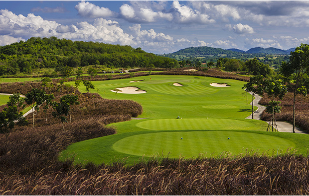 6th hole, siam country club plantation course, pattaya, thailand