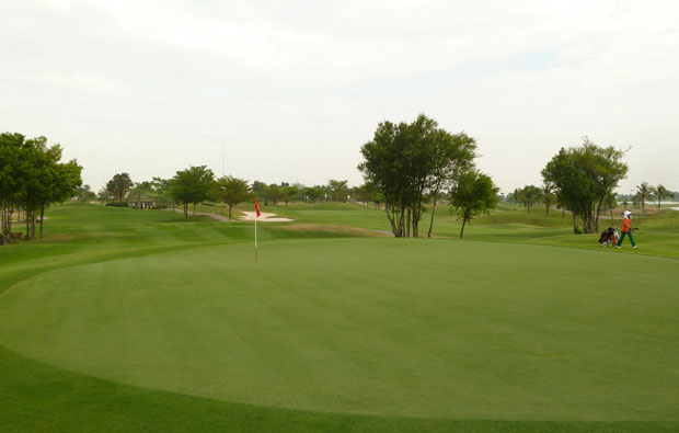 green, pattana golf resort, pattaya, thailand