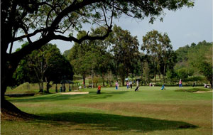 Plutaluang Navy Golf Course green