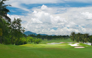 view of greenwood golf club, pattaya, thailand