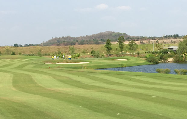 green fairway,s siam country club plantation course, pattaya, thailand