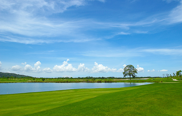 wide open fairways, siam country club plantation course, pattaya, thailand